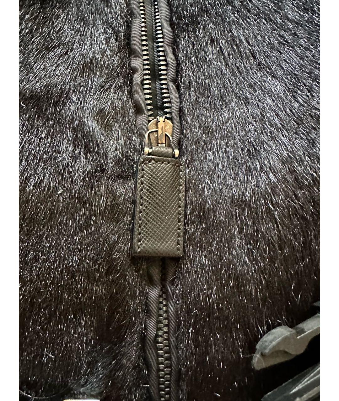 PRADA Черный тренч/плащ, фото 7