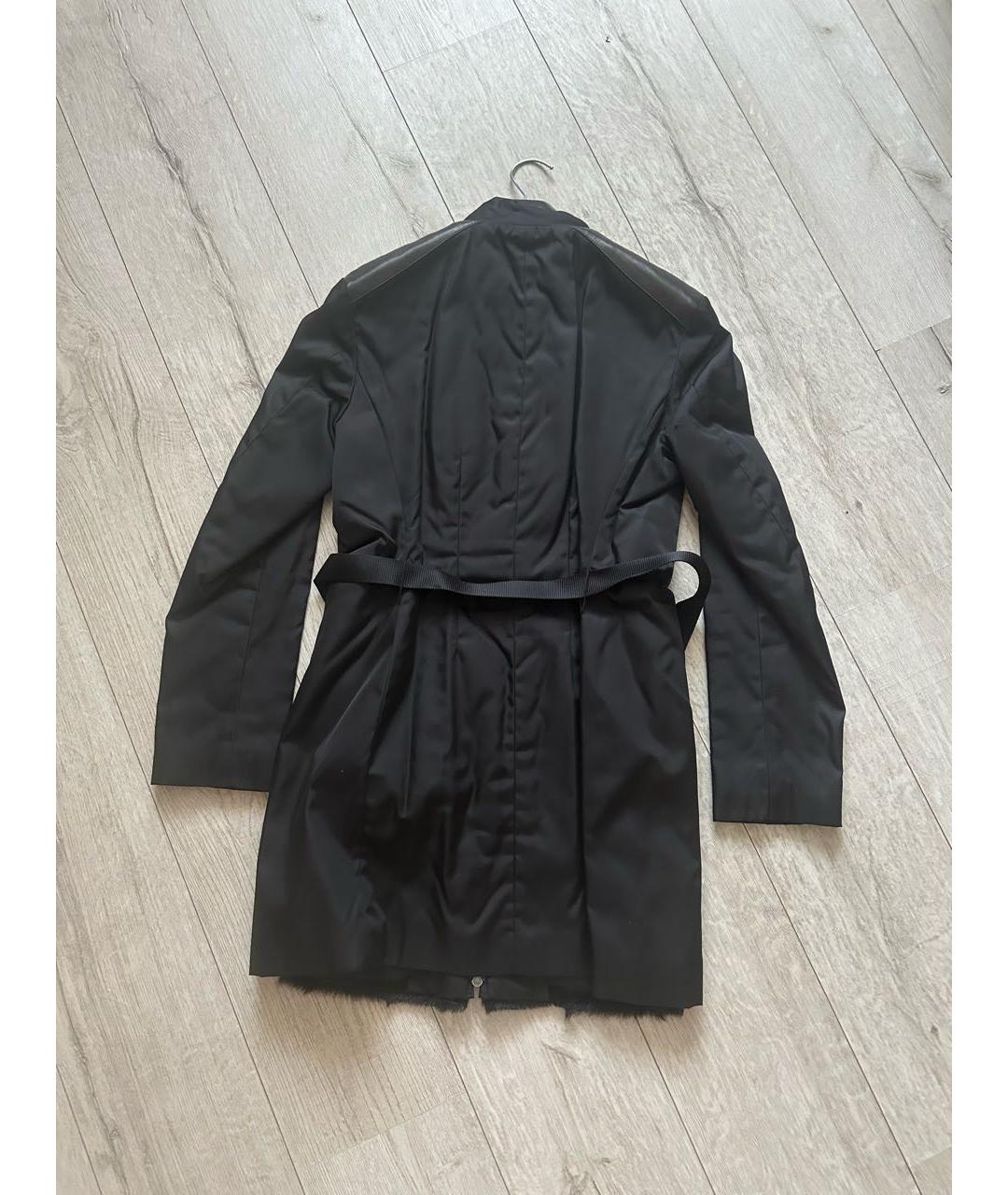 PRADA Черный тренч/плащ, фото 2
