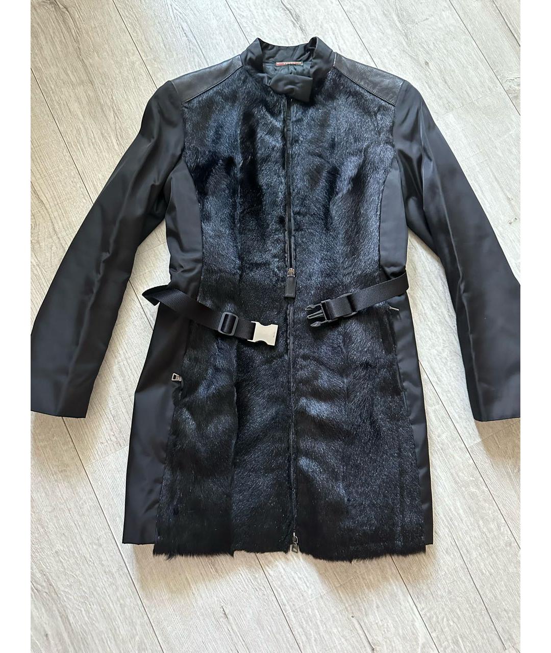 PRADA Черный тренч/плащ, фото 9