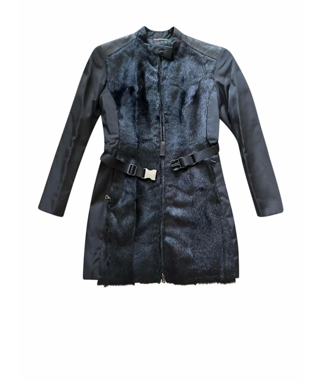 PRADA Черный тренч/плащ, фото 1