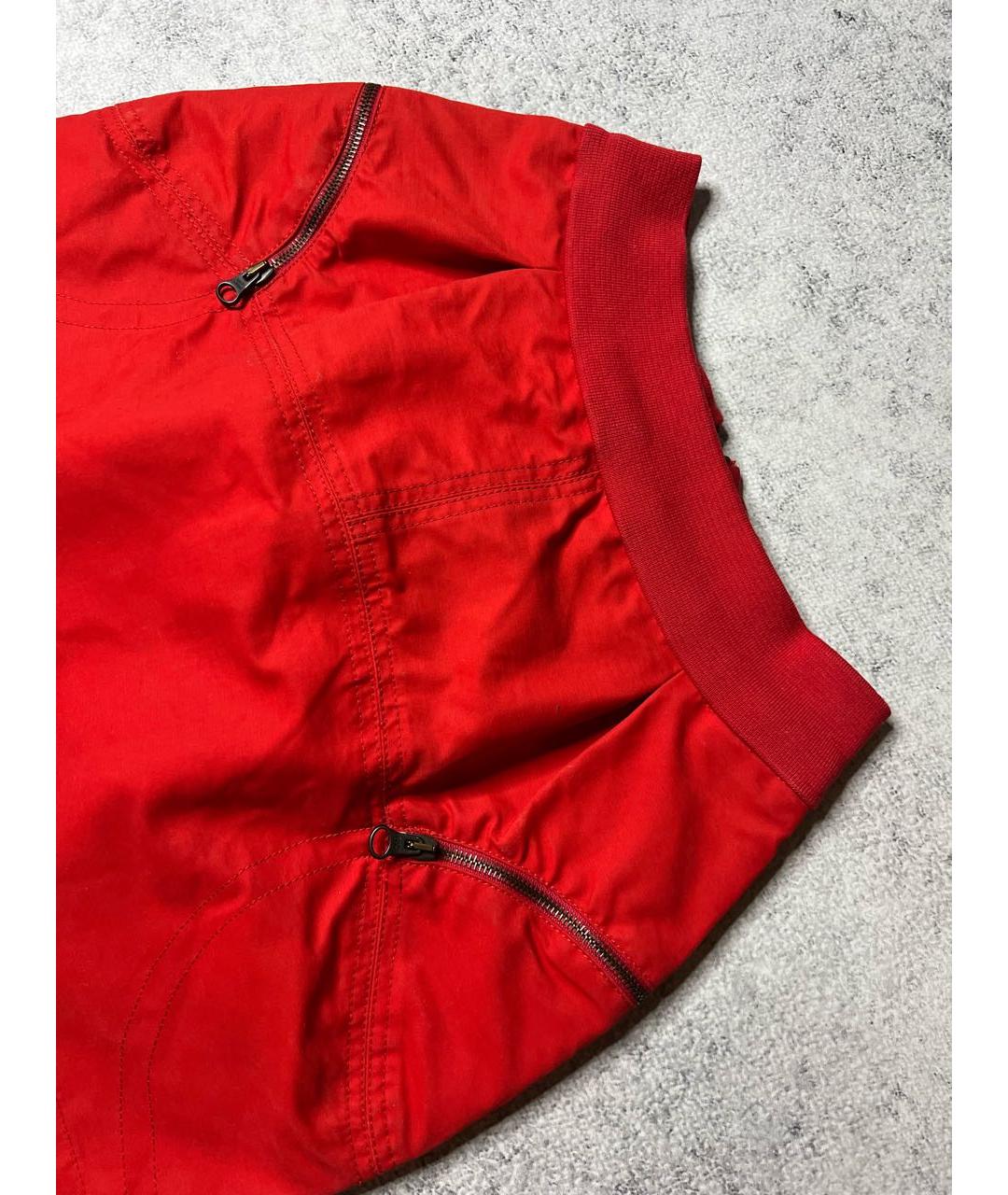 SEE BY CHLOE Красная хлопковая юбка мини, фото 3