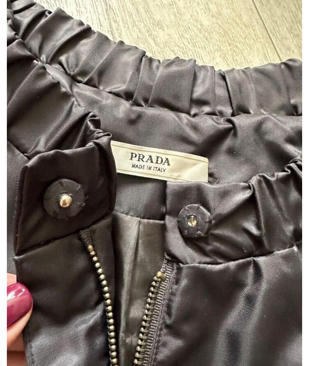 PRADA Черная куртка, фото 4