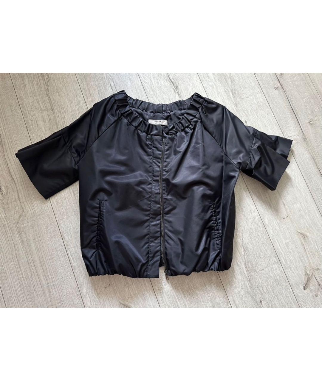 PRADA Черная куртка, фото 8