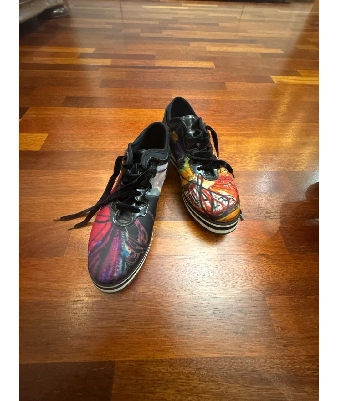 ERMANNO SCERVINO Мульти текстильные кеды, фото 2