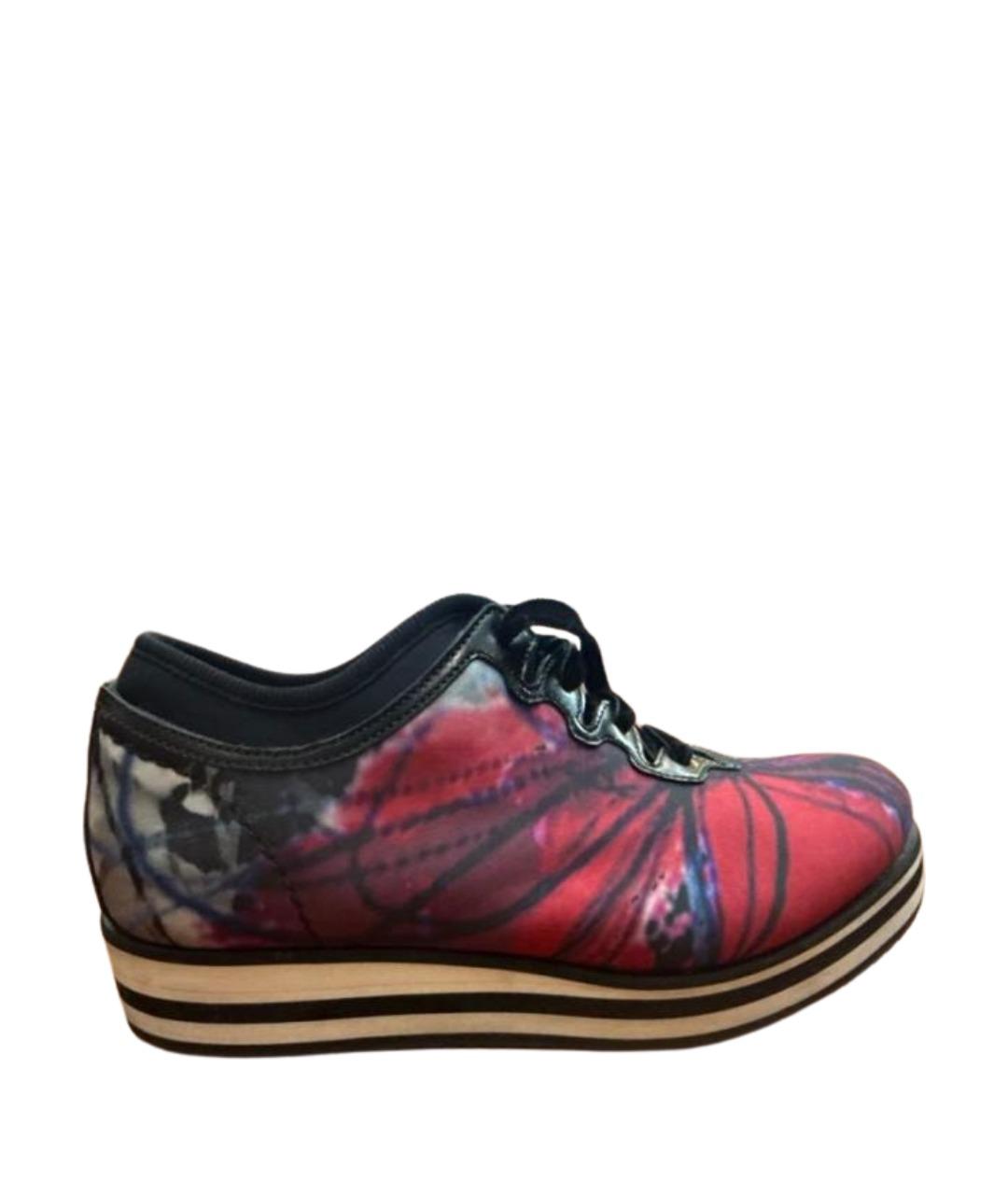 ERMANNO SCERVINO Мульти текстильные кеды, фото 1