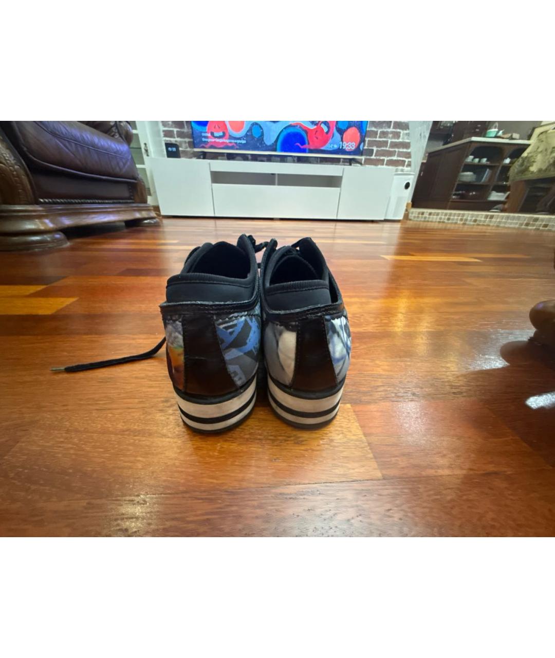 ERMANNO SCERVINO Мульти текстильные кеды, фото 4