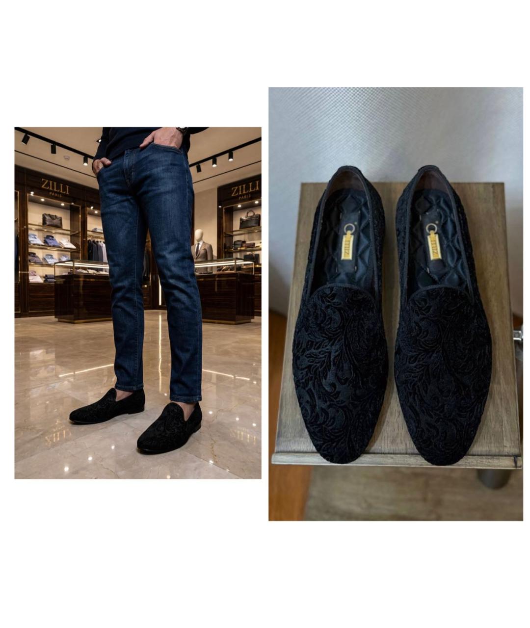 ZILLI Черные лоферы, фото 2
