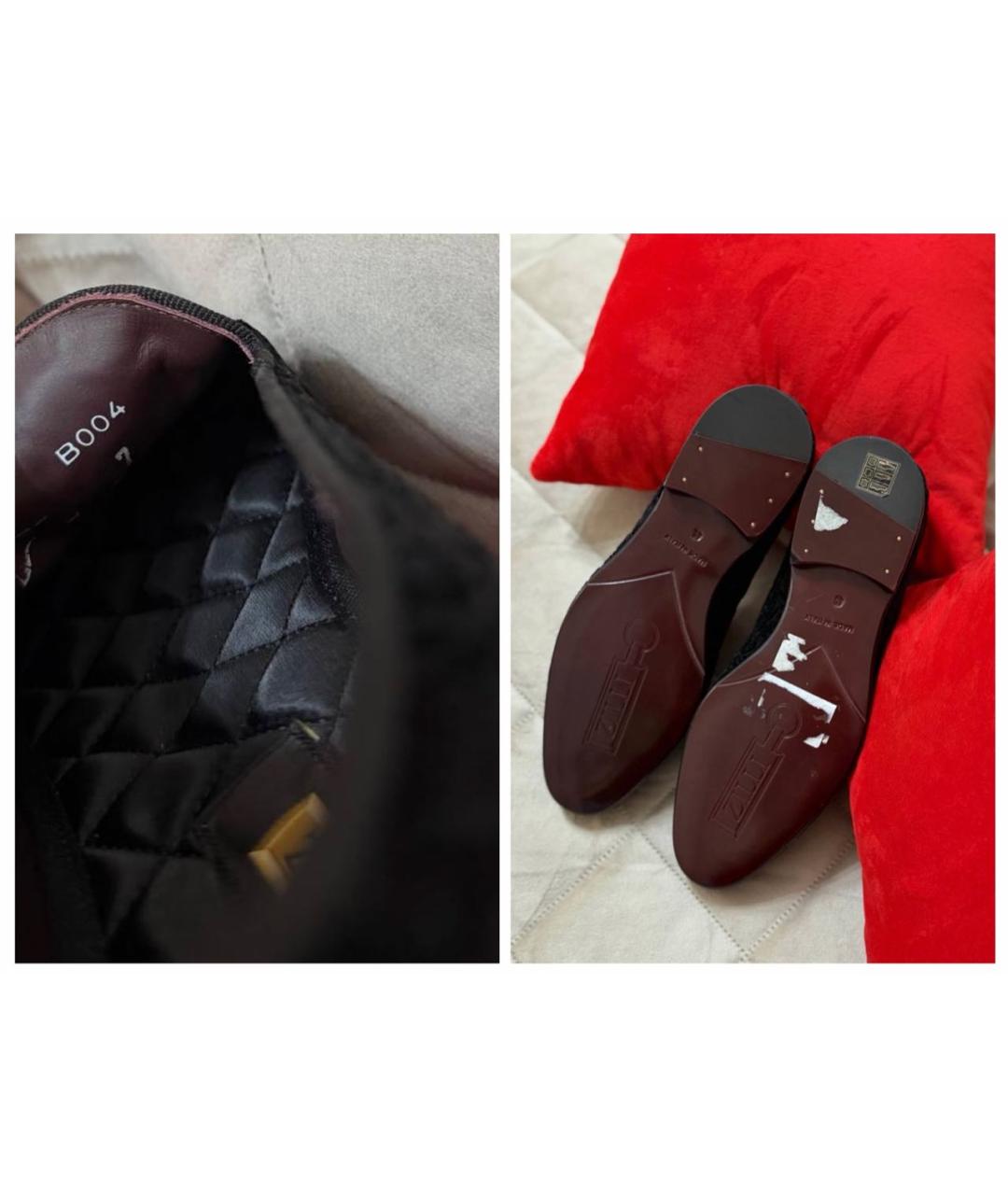 ZILLI Черные лоферы, фото 8