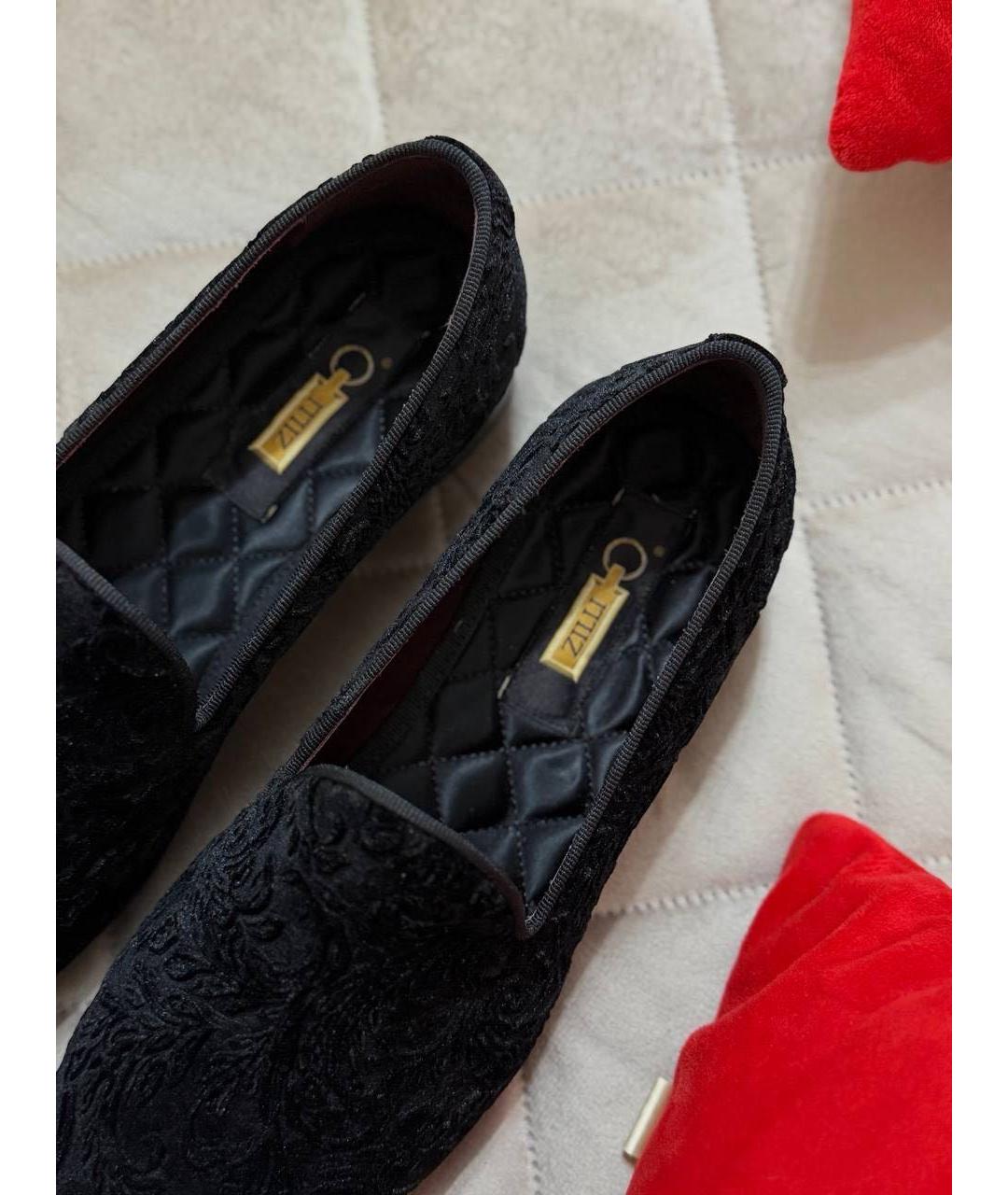 ZILLI Черные лоферы, фото 7