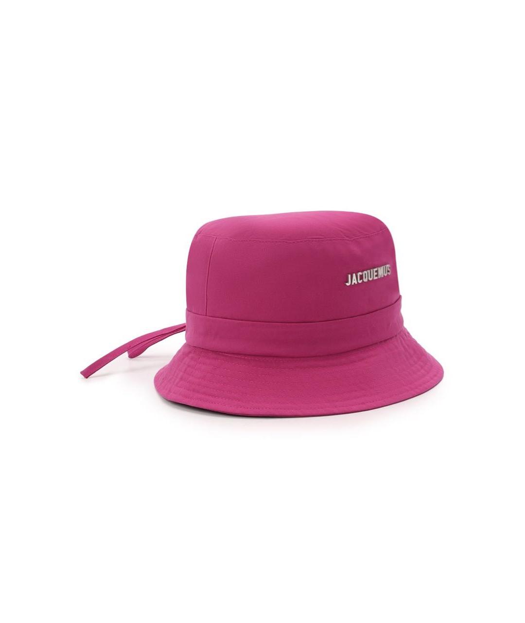 JACQUEMUS Фуксия хлопковая панама, фото 4