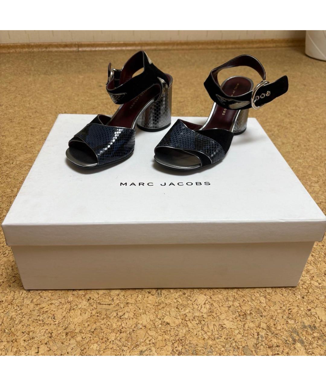 MARC BY MARC JACOBS Мульти кожаные босоножки, фото 3