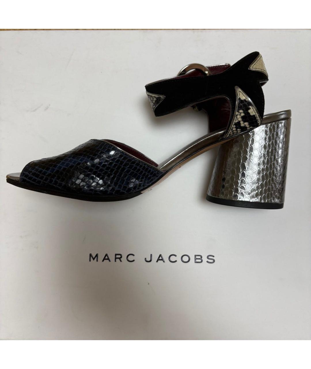 MARC BY MARC JACOBS Мульти кожаные босоножки, фото 5