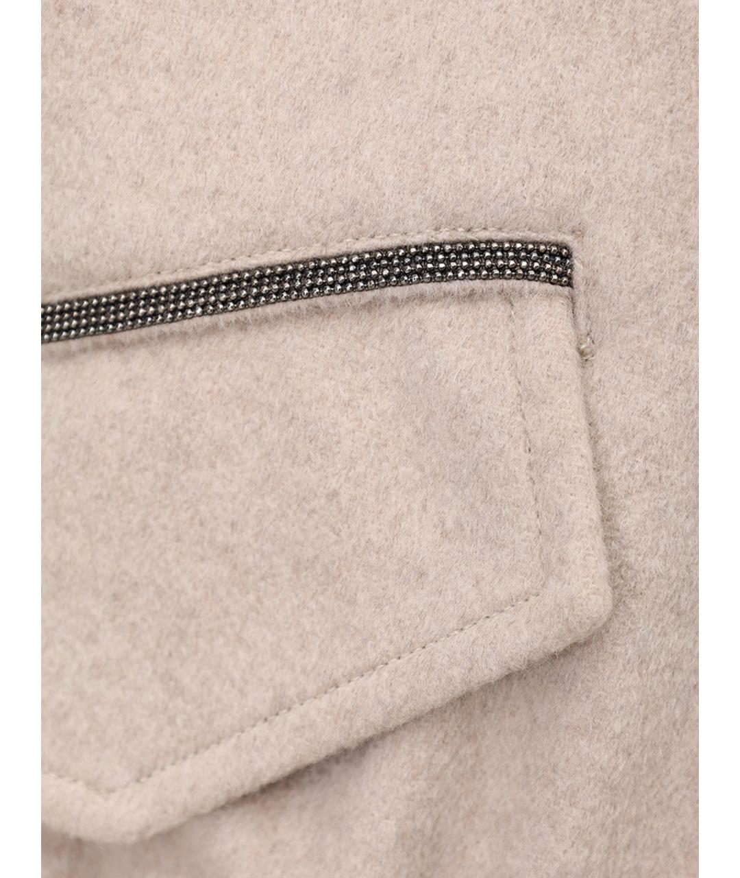 RINDI Бежевая кашемировая парка, фото 6