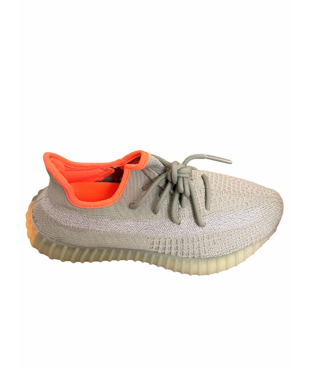 ADIDAS YEEZY Голубые синтетические кроссовки, фото 1