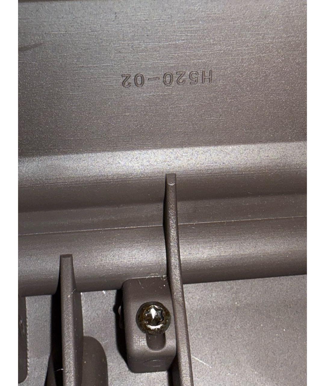 LOUIS VUITTON Коричневый кожаный чемодан, фото 7