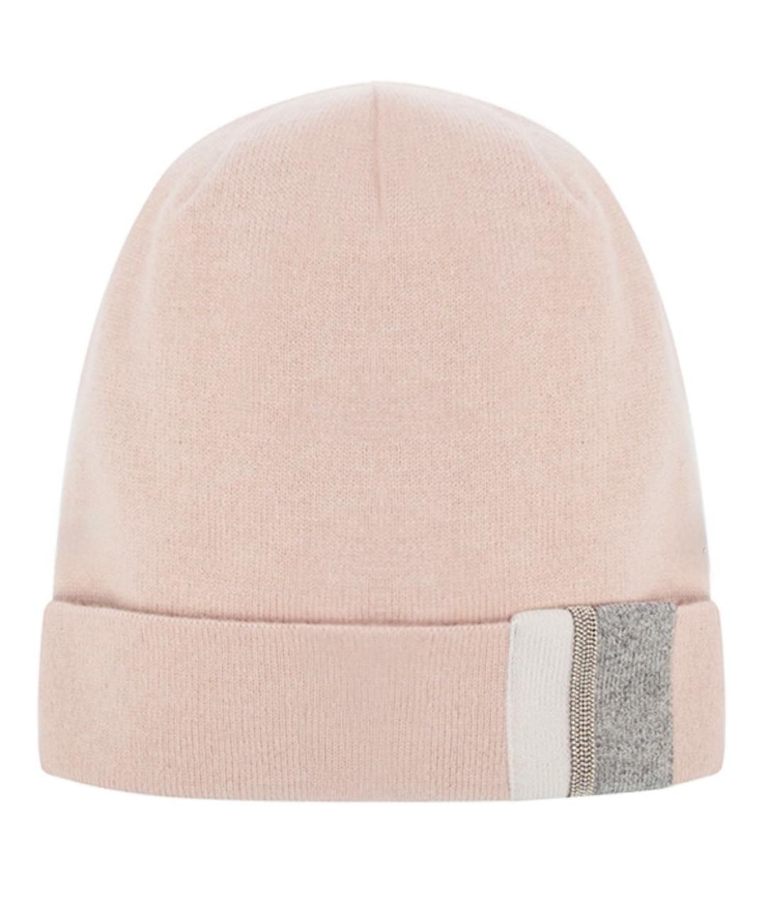 D.EXTERIOR Розовая кашемировая шапка, фото 1