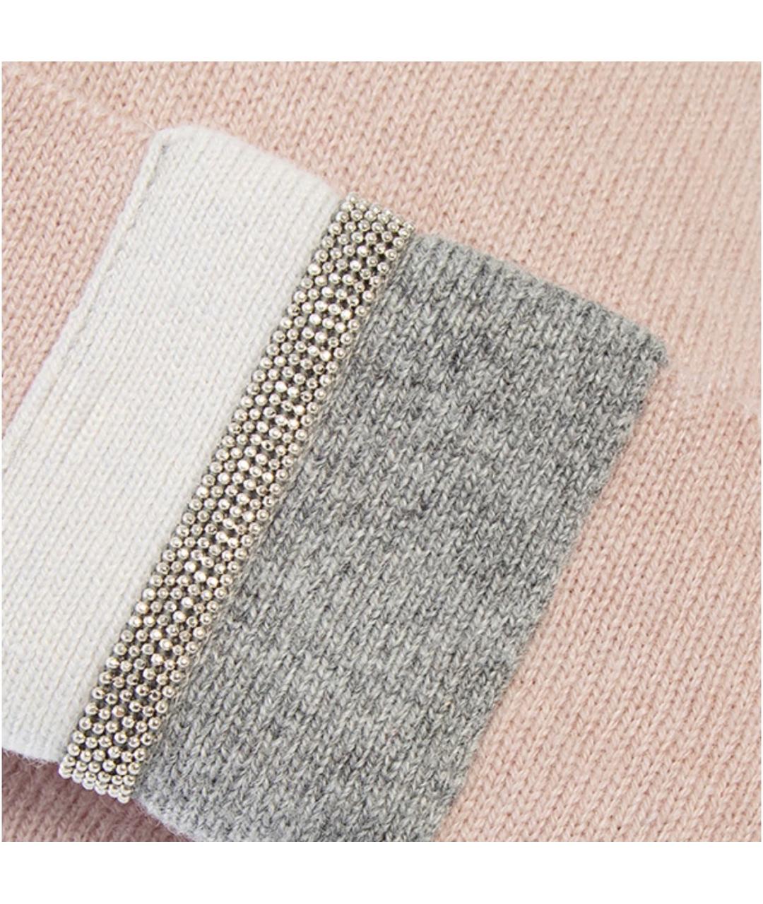 D.EXTERIOR Розовая кашемировая шапка, фото 3