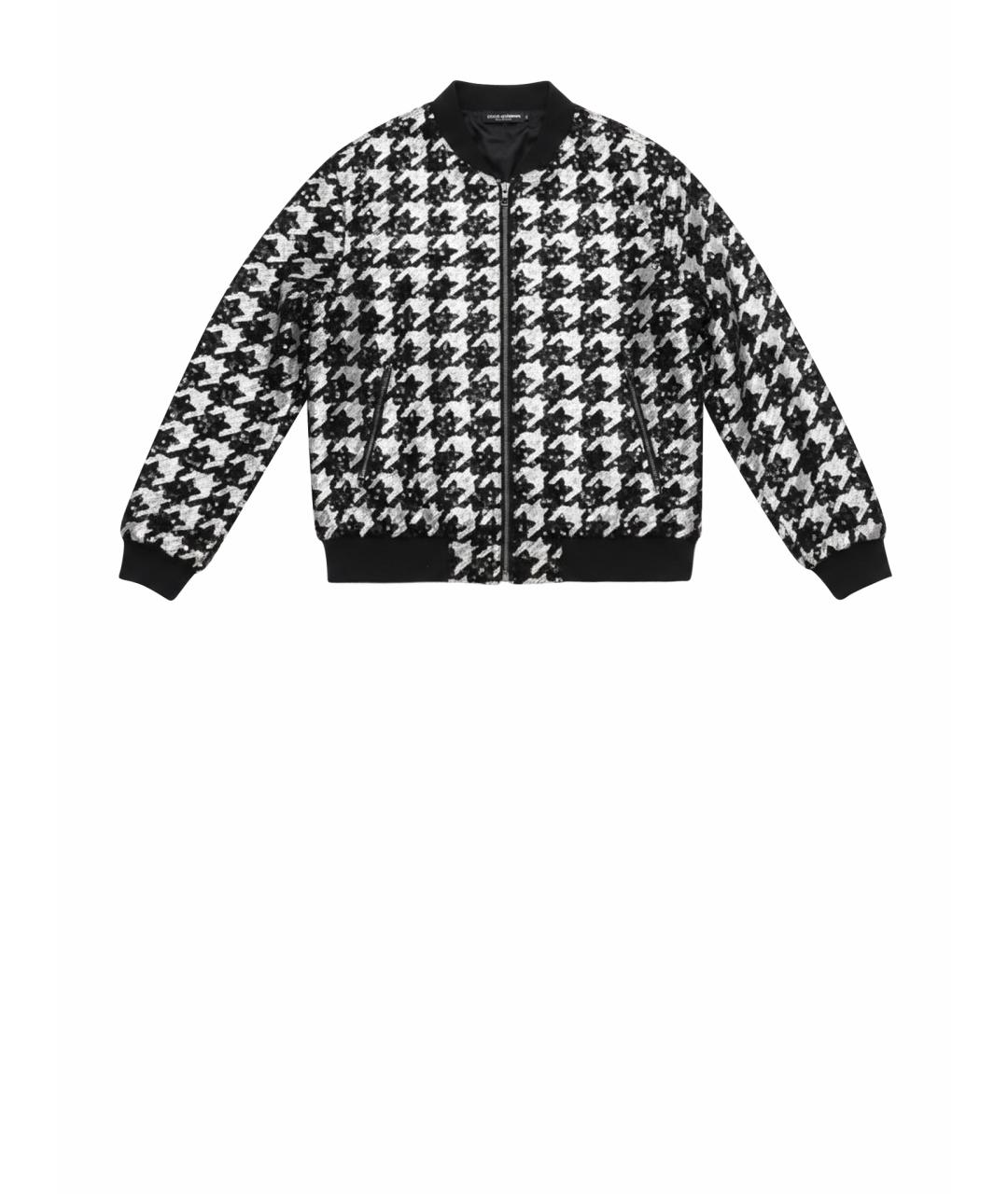 DOLCE&GABBANA Черная полиамидовая куртка, фото 1