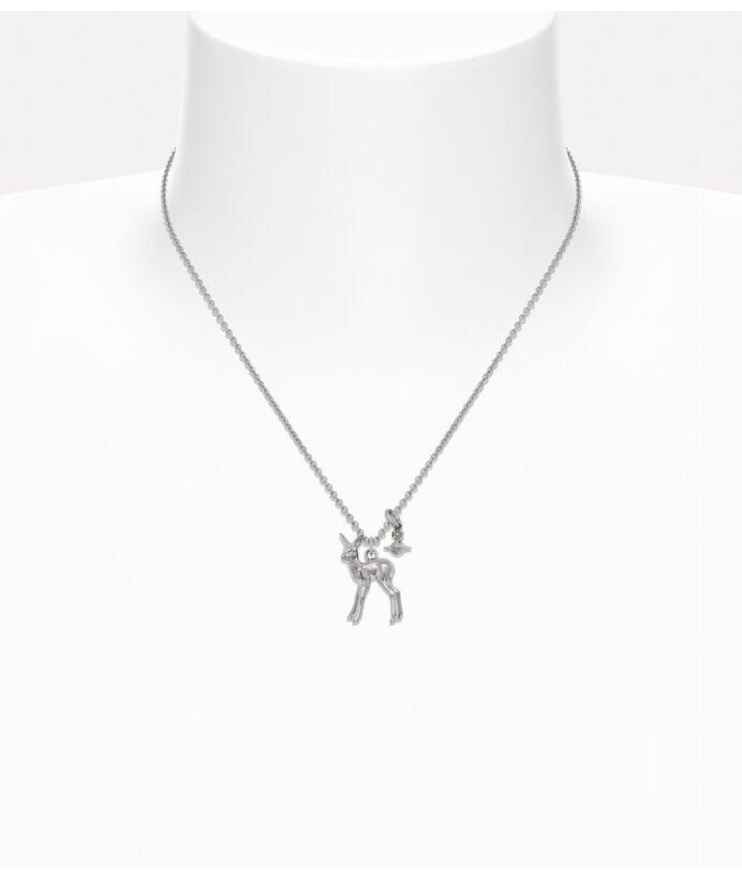 VIVIENNE WESTWOOD Серебряная латунная подвеска, фото 2