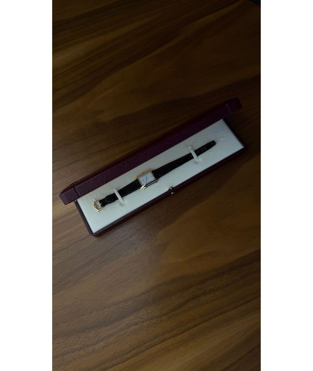 PATEK PHILIPPE Черные часы из желтого золота, фото 5