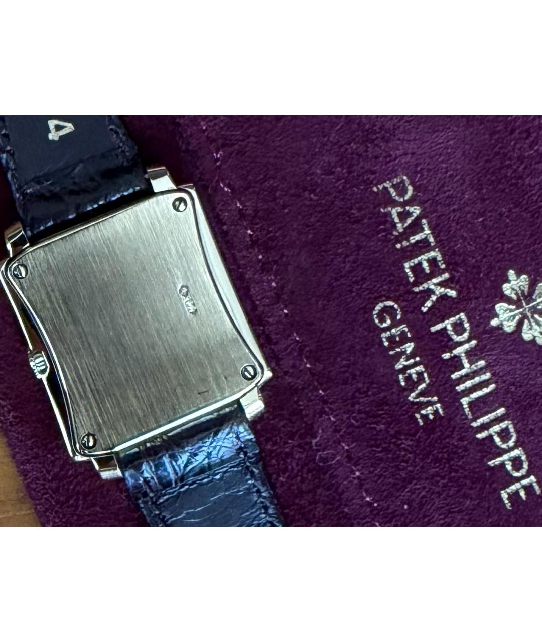 PATEK PHILIPPE Черные часы из желтого золота, фото 2