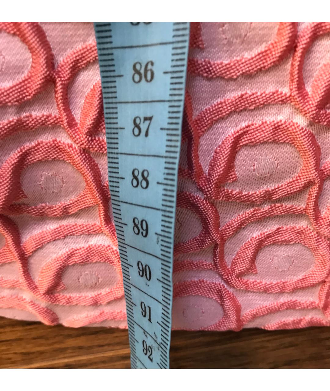 MAX&CO Розовое полиэстеровое коктейльное платье, фото 7