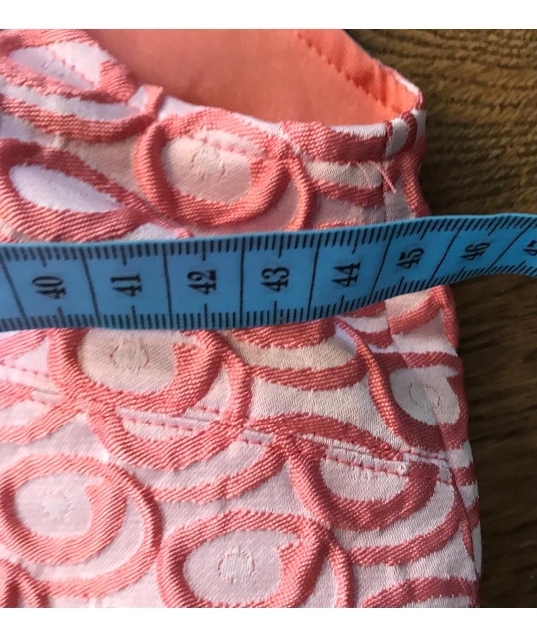 MAX&CO Розовое полиэстеровое коктейльное платье, фото 8