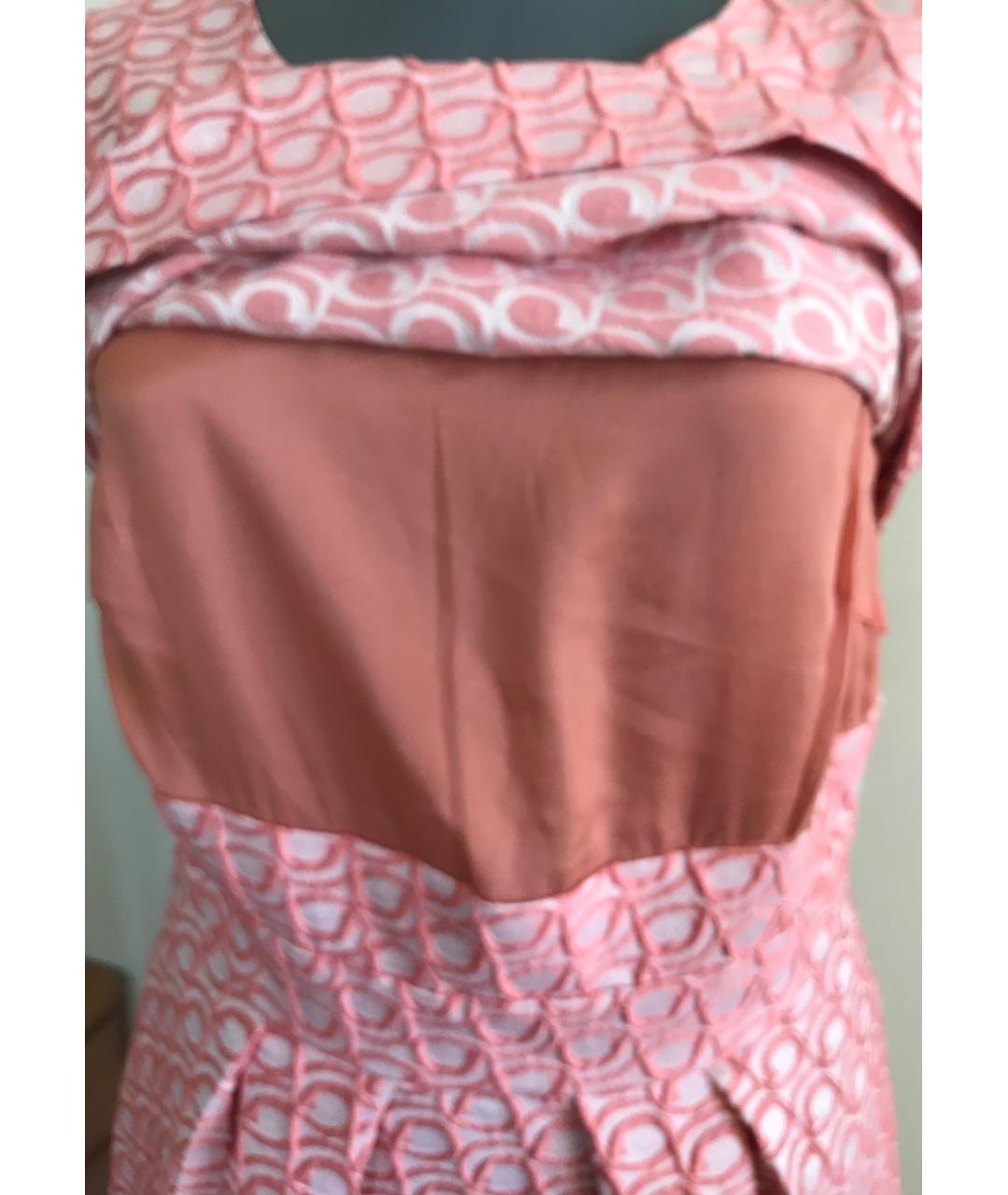 MAX&CO Розовое полиэстеровое коктейльное платье, фото 6