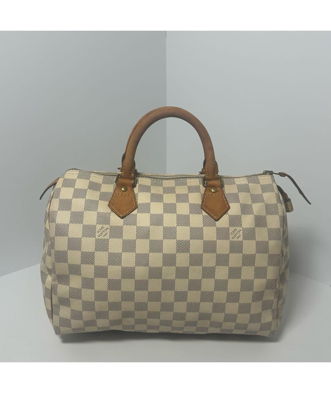 LOUIS VUITTON Бежевая дорожная/спортивная сумка, фото 9