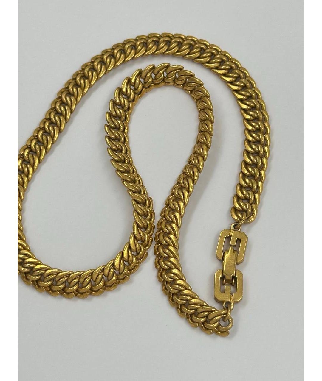 GIVENCHY Золотая позолоченная цепочка, фото 2