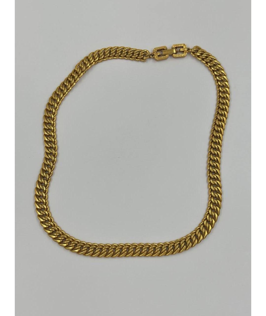 GIVENCHY Золотая позолоченная цепочка, фото 5