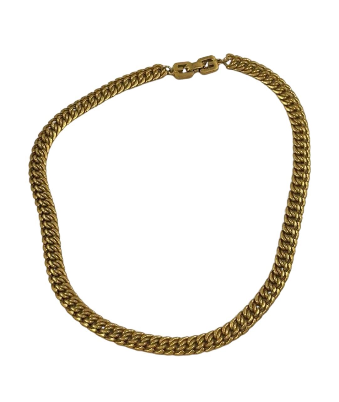 GIVENCHY Золотая позолоченная цепочка, фото 1