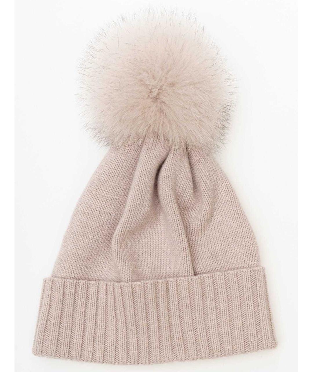D.EXTERIOR Бежевая шерстяная шапка, фото 9