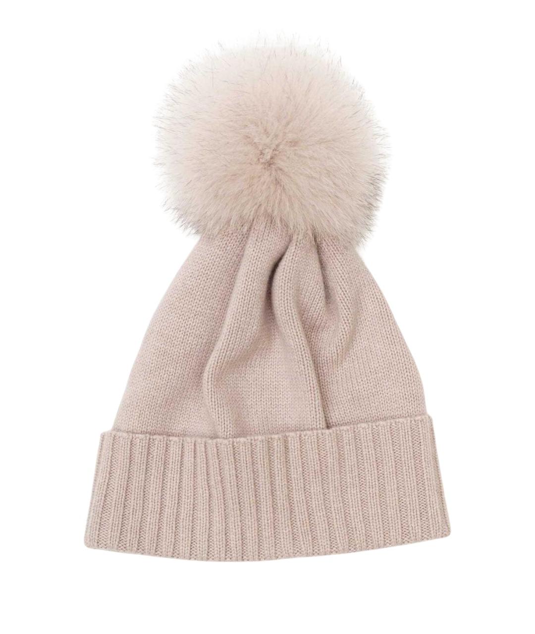 D.EXTERIOR Бежевая шерстяная шапка, фото 1