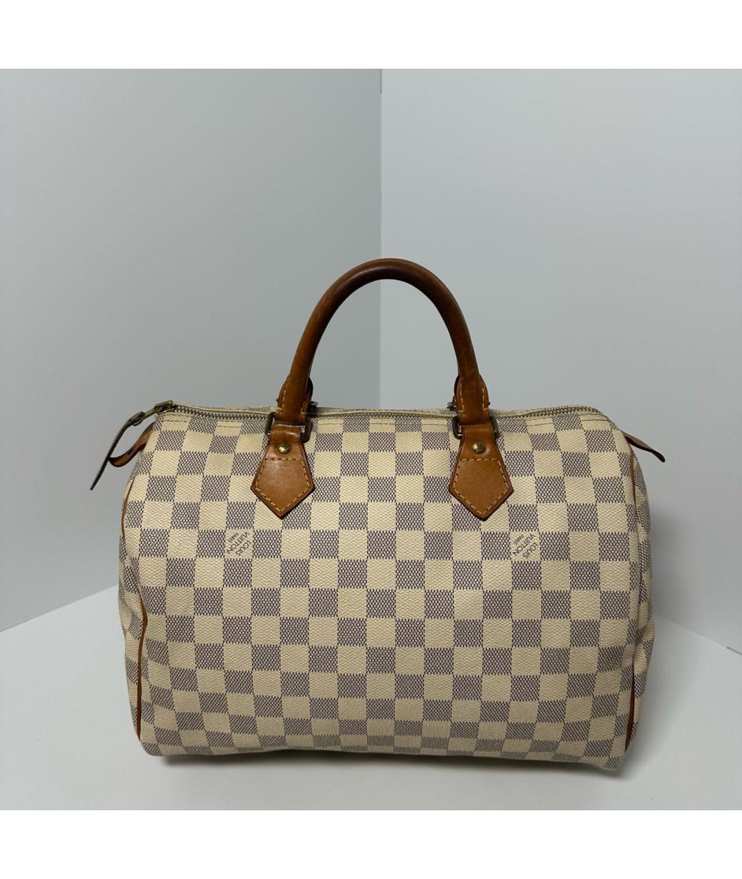 LOUIS VUITTON Бежевая дорожная/спортивная сумка, фото 9