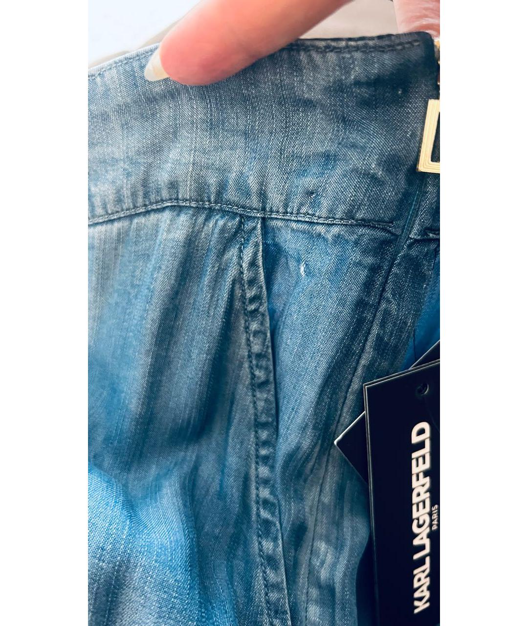 KARL LAGERFELD Брюки широкие, фото 8