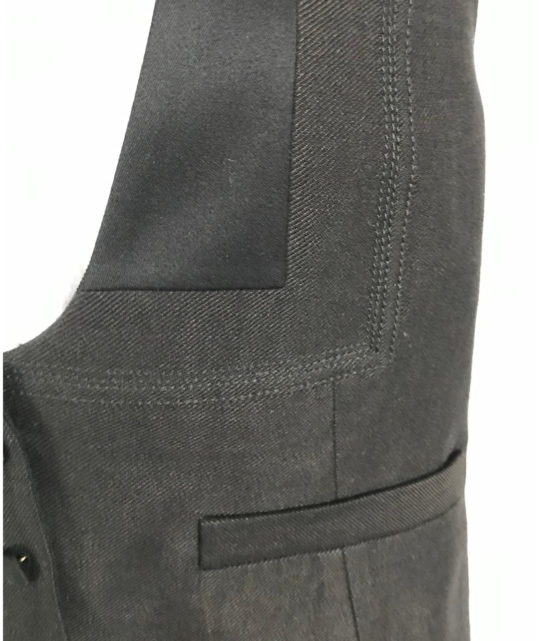 RED VALENTINO Черный шерстяной жилет, фото 3