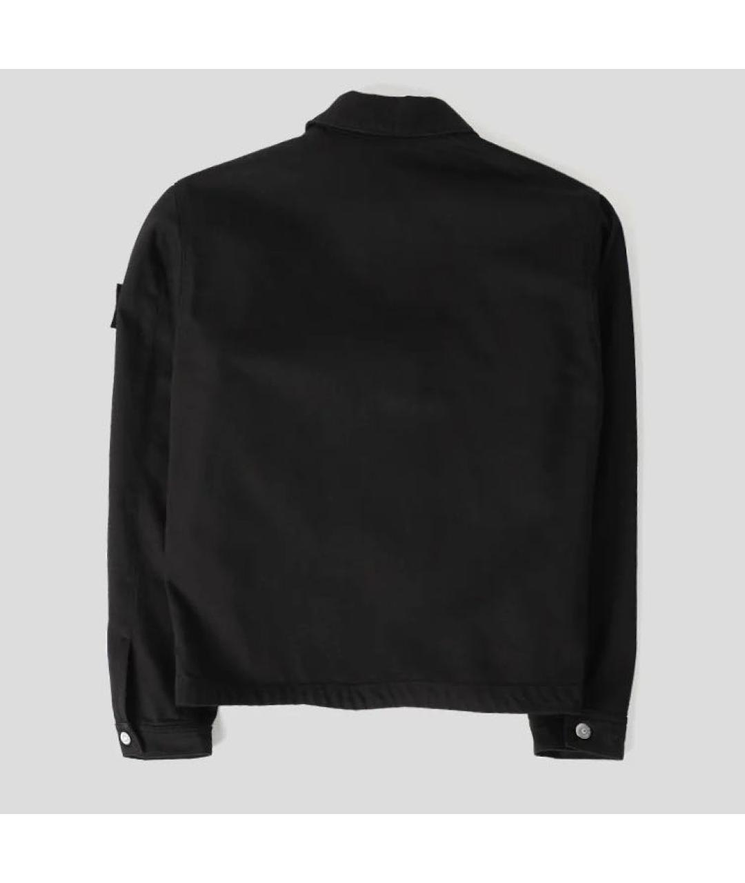 STONE ISLAND Черная деним куртка, фото 5