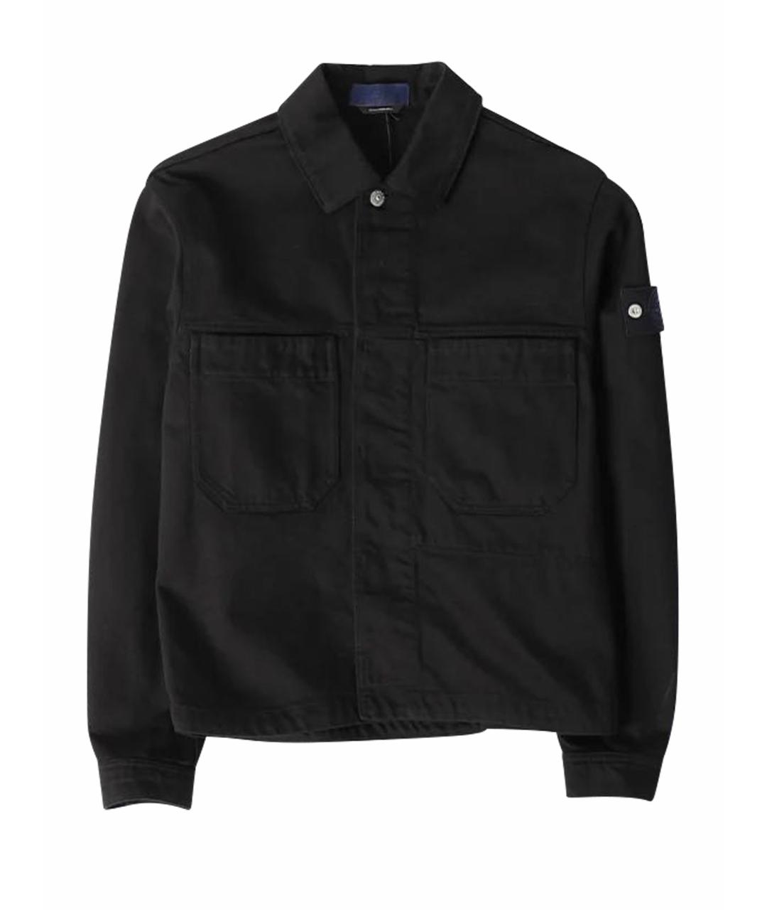 STONE ISLAND Черная деним куртка, фото 1