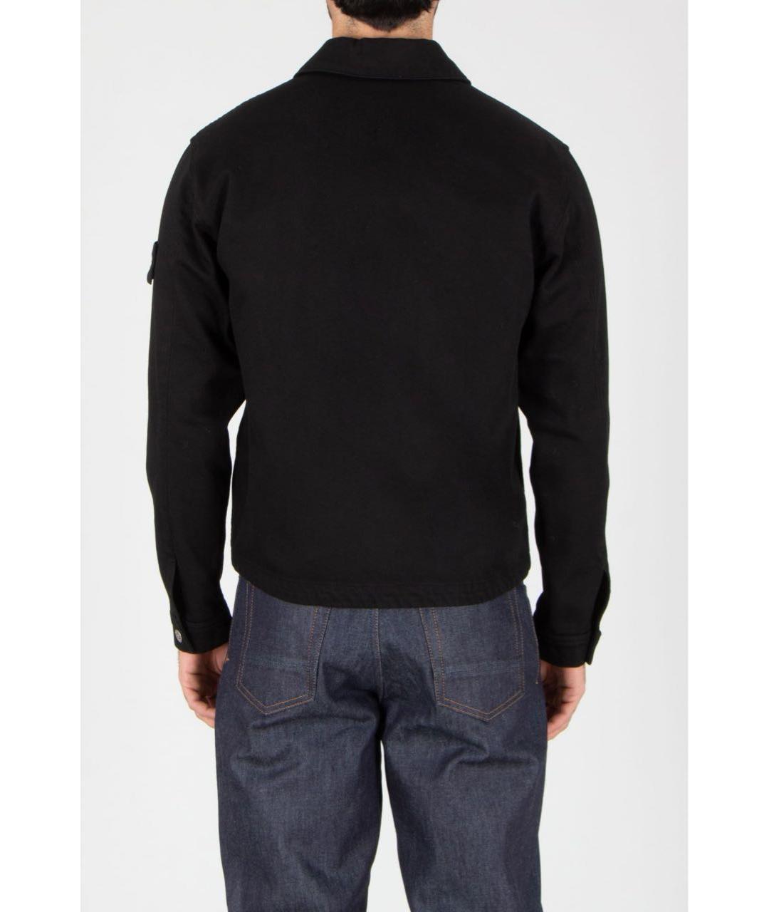 STONE ISLAND Черная деним куртка, фото 7
