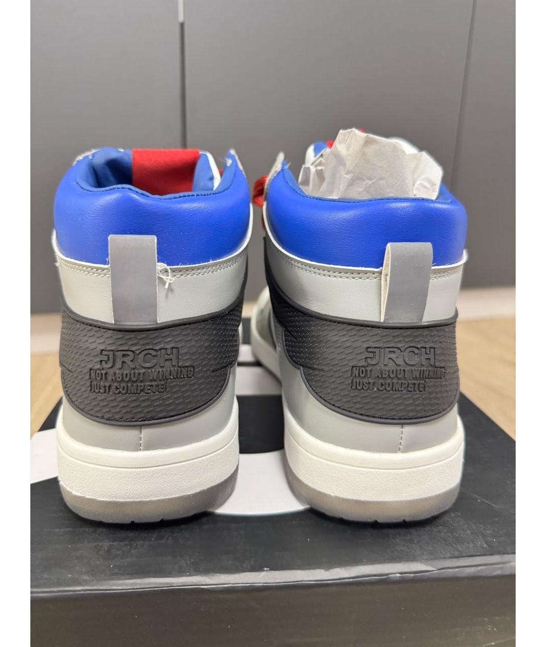 JOHN RICHMOND Мульти высокие кроссовки / кеды из искусственной кожи, фото 4