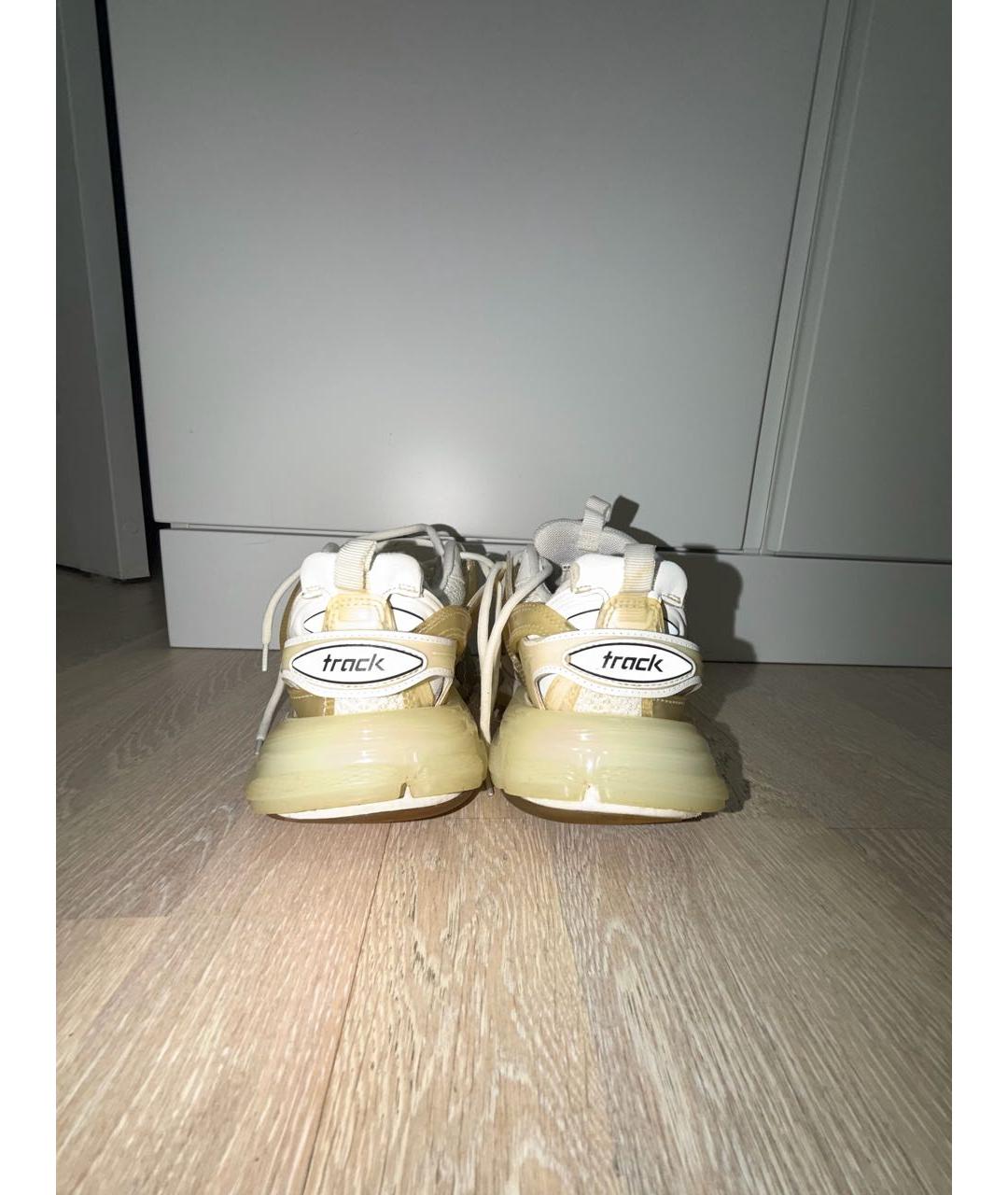 BALENCIAGA Белые резиновые кроссовки, фото 4