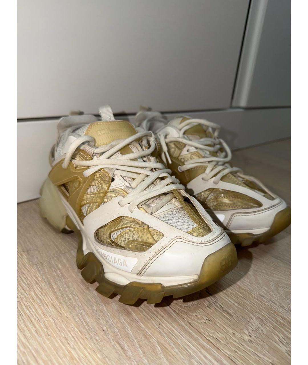 BALENCIAGA Белые резиновые кроссовки, фото 2