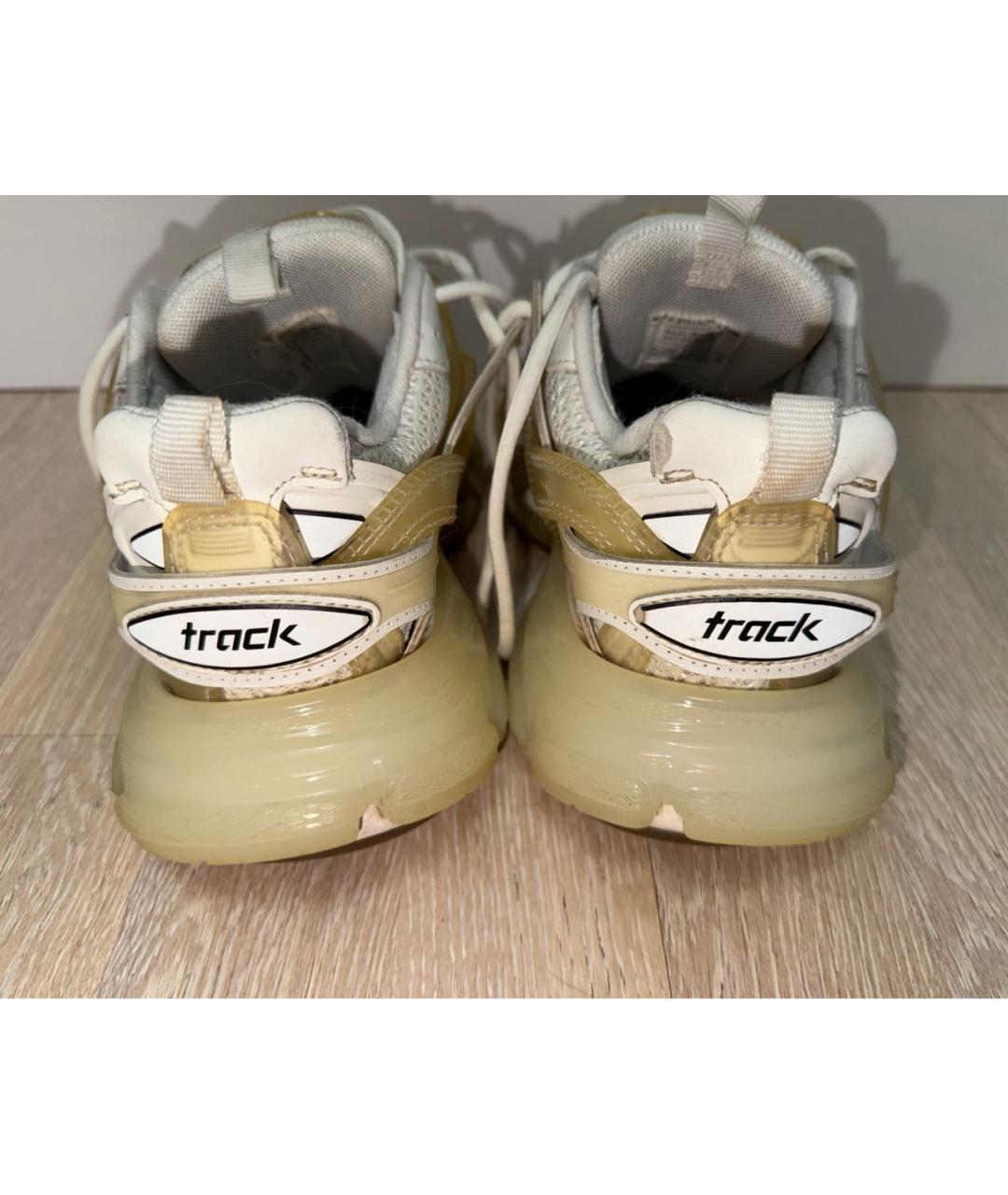 BALENCIAGA Белые резиновые кроссовки, фото 4