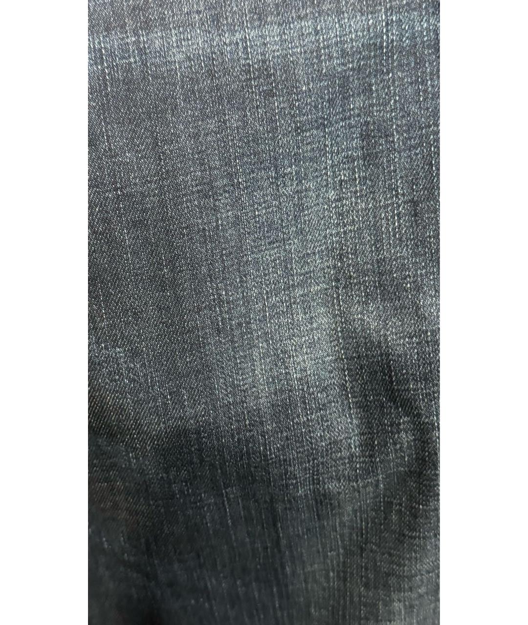 DOLCE&GABBANA Темно-синие хлопко-эластановые джинсы скинни, фото 4