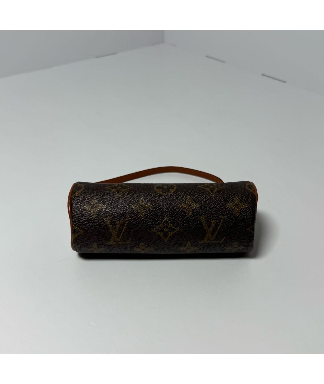 LOUIS VUITTON Коричневая сумка с короткими ручками, фото 3