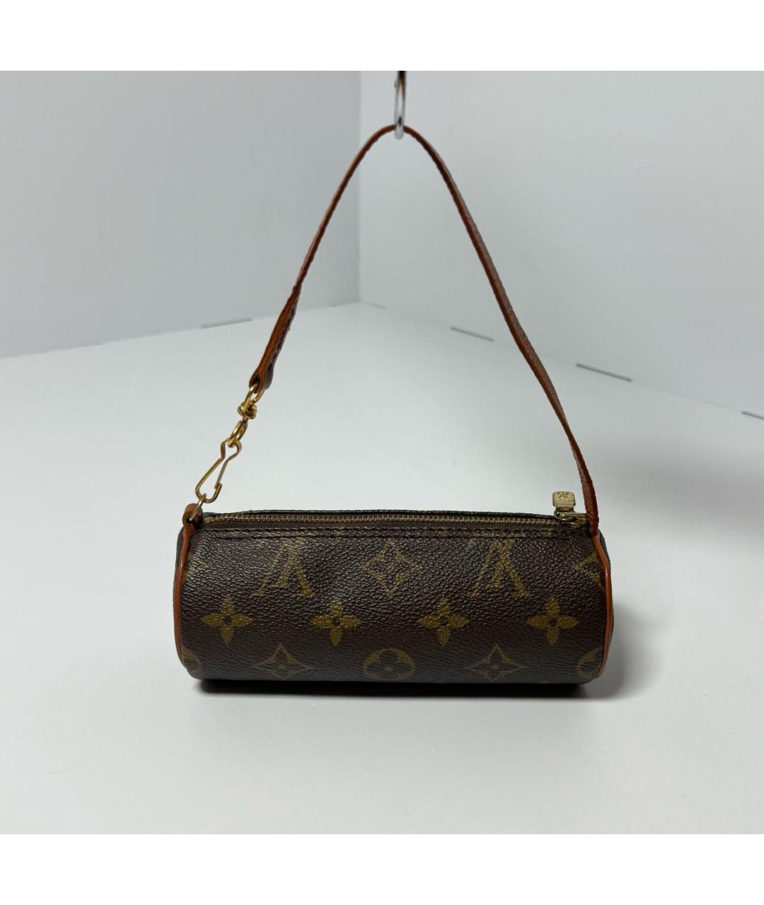 LOUIS VUITTON Коричневая сумка с короткими ручками, фото 8