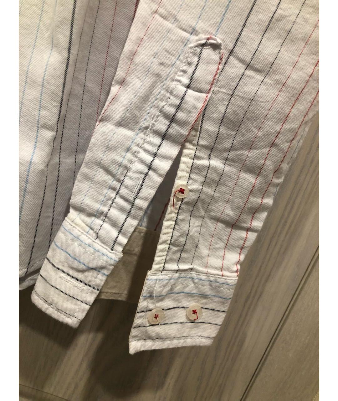 POLO RALPH LAUREN Белая хлопковая кэжуал рубашка, фото 4