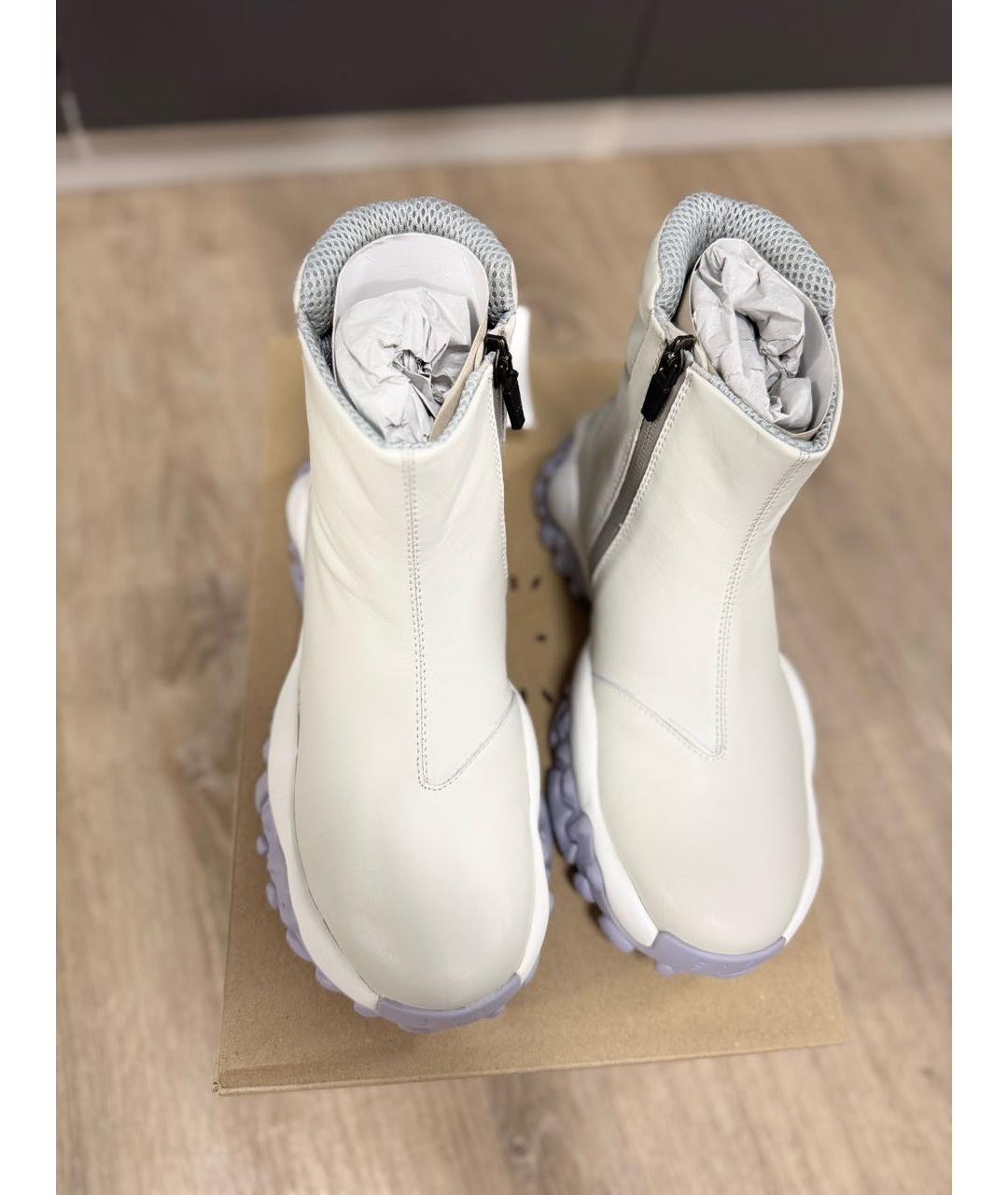 MCQ ALEXANDER MCQUEEN Бежевые полусапоги, фото 3