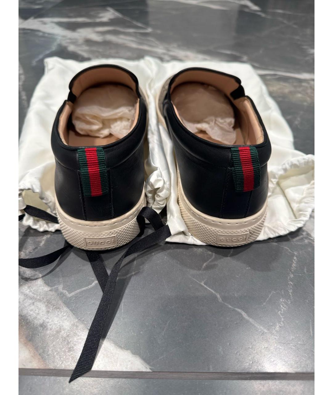 GUCCI Бежевые слипоны, фото 4